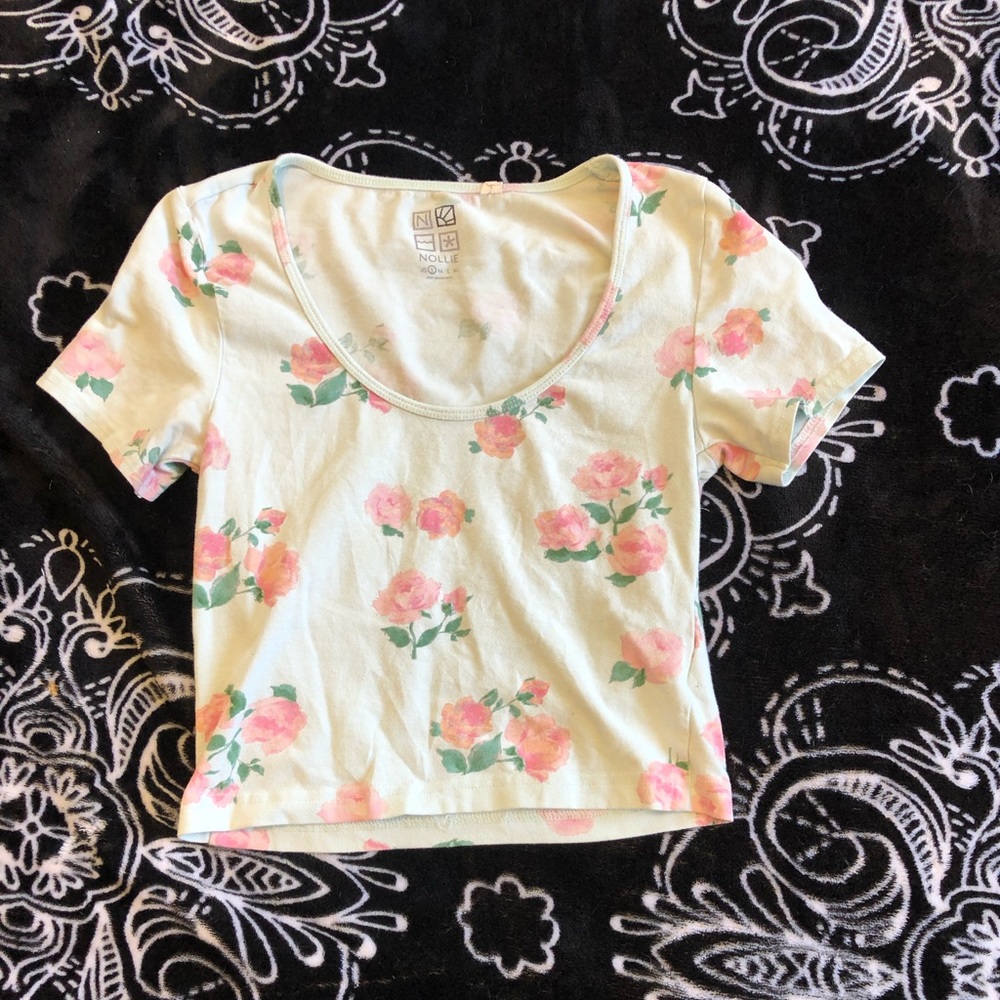 Floral Crop Top
